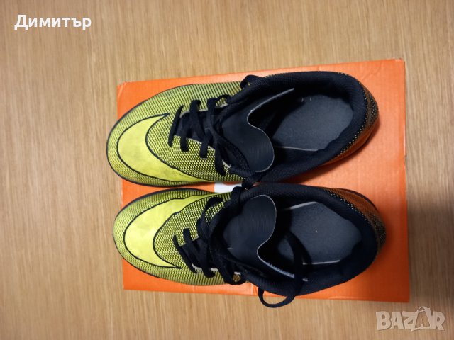 Детски футболни обувки стоножки Nike Bravata - размер 38, снимка 5 - Футбол - 43601792