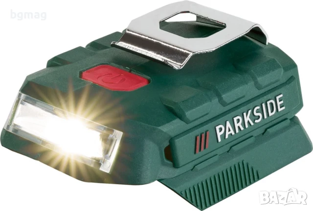 PARKSIDE USB адаптер с LED лампа, 20V PAA 20-Li B2