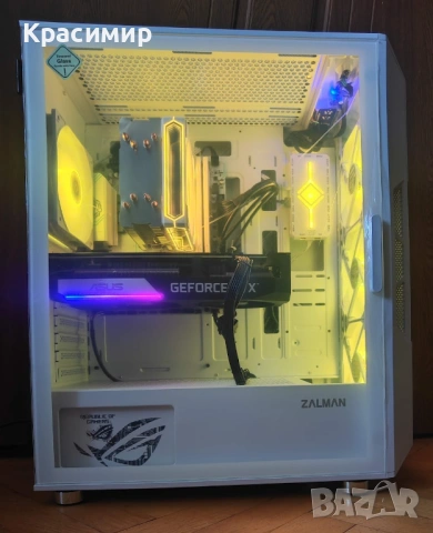 Геймърски компютър Ryzen 5600x, GeForce RTX 3060ti,32gb ddr4,1tb nvme, снимка 3 - Геймърски - 53140718