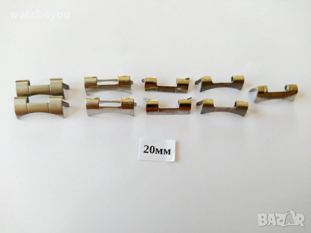 ПЛАСТИНИ,ПОСЛЕДНО ЗВЕНО ЗА ВЕРИЖКА НА ЧАСОВНИК. АДАПТЕР ПРЕХОДНИК НАКРАЙНИЦИ АДАПТЕРИ ЗА ВЕРИЖКИ, снимка 2 - Други - 28517475