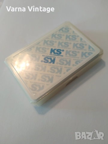 Колекционерски двойни карти в оригиналната пластмасова кутия НОВИ. Германия.