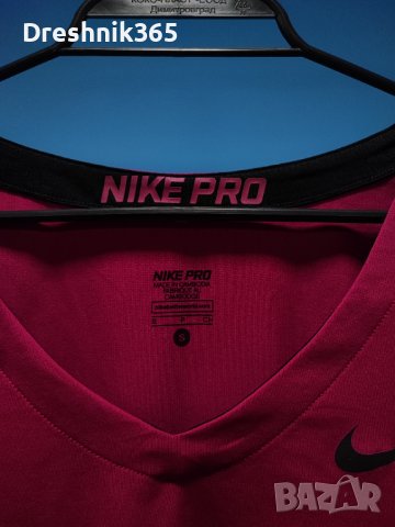 NIKE PRO Блуза Спортна/Дамска S, снимка 4 - Спортни екипи - 37521895