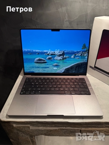 КАТО ЧИСТО НОВ Macbook Pro M1 Pro 14" 512 GB, 16 RAM, снимка 2 - Лаптопи за работа - 52594692