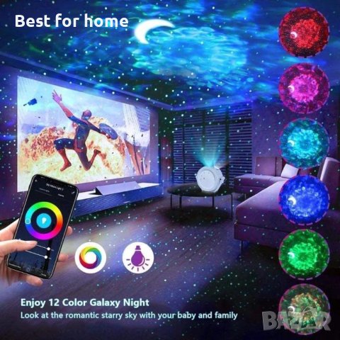 Galaxy проектор с Wifi App Control USB Night Light, снимка 2 - Други - 43460641