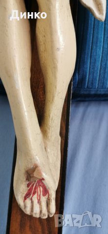 Голям църковен кръст120см.-74см. от 19век., снимка 6 - Антикварни и старинни предмети - 28846163