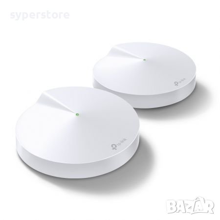 Удължител на интернет обхват TP-Link Deco M5 AC1300 2-pack Mesh Wi-Fi система за дома и офиса