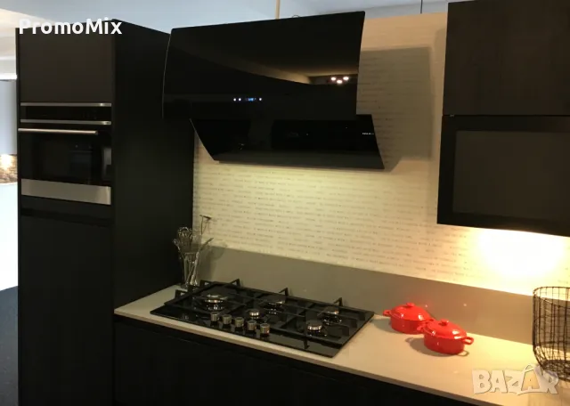 Аспиратор със стъклен панел Frilec DRESDEN925-KFD 90см Рециркулация Невентилиран абсорбатор 