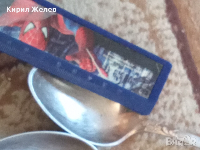 Посребрени прибори  лъжици и черпак  26318, снимка 11 - Прибори за хранене, готвене и сервиране - 52127499