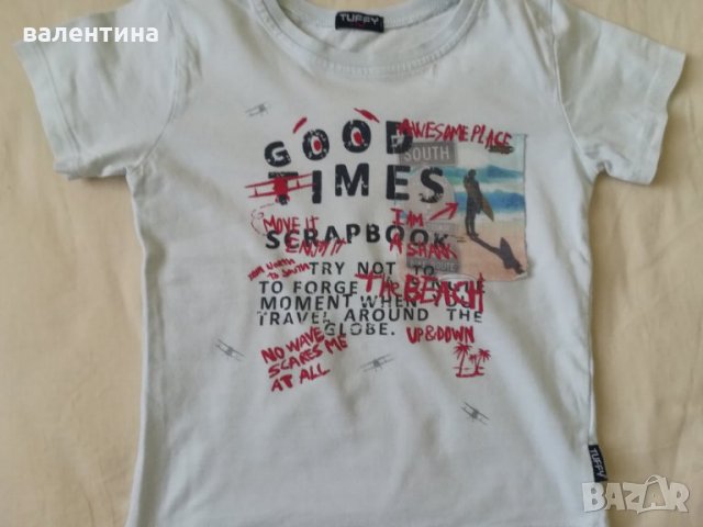 Детски блузи с къс ръкав, снимка 1