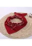 Кърпа за глава бандана Bandana в тъмночервено, снимка 2