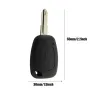 Кутийка за ключ Renault с 2 бутона за Renault/Dacia: Clio, Kangoo, Master, Modus, Trafic,Twingo,NE73, снимка 3