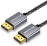 POSUGEAR Плетен HDMI кабел -Видео 4K,3D 2160pх1080p Висока скорост 18Gbps,позлатени конектори,2м, снимка 1 - Кабели и адаптери - 37853067