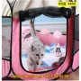 Сгъваема кошара за домашни любимци - РОЗОВА - КОД 4453, снимка 2