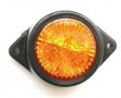 Лед LED габарит с 4 диода Оранжев за Ман,Скания, Волво,Даф, 12-24V , снимка 2