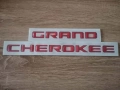 червен надпис Jeep Grand Cherokee, снимка 3