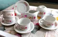 Стар български порцеланов сервиз Разград , снимка 3