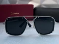 Cartier мъжки слънчеви очила 2 цвята, снимка 9