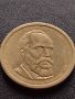Възпоменателна монета JAMES GARFIELD 20 президент на САЩ 1881г. за КОЛЕКЦИЯ 38044, снимка 4
