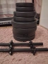 Чисто нов комплект дъмбели и къси лостове(гирички) - 29,5кг, снимка 2