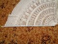 Ръчно плетена покривка за кръгла маса , снимка 3