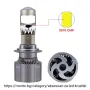 H7 LED Крушки с Лупи 60W вградени лупи Х7 h7 monto.bg, снимка 11