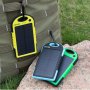 Външна батерия Amio Power Bank 20000 mAh Solar с 2 USB порта, светодиоден фенер,водоустойчива, снимка 10