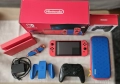 Nintendo Switch - Mario Red & Blue (SPECIAL EDITION) +128GB карта, снимка 15