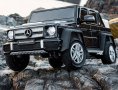 Акумулаторен джип Mercedes G650 Maybach 4x4 12V,MP3, с меки гуми, снимка 6