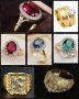 24К Лимитирани луксозни Дамски и Мъжки пръстени ПОСЛЕДНИ БРОЙКИ!!!💍🦅👑, снимка 1 - Пръстени - 43513633