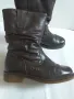 Кожени зимни боти (кафяви) Размер 38 , снимка 3