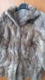 Палто от естествен косъм, размер ХЛ