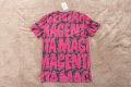 Шарена тениска Magenta, нова унисекс, размер S, снимка 2