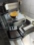 Кафемашина Саеко Гран крема с ръкохватка с крема диск, работи отлично и прави хубаво кафе с каймак , снимка 2