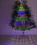 Инсталация за коледна елха,9 проводника, дистанционно управление, снимка 2
