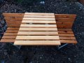 Комбинирана градинска пейка с маса , снимка 1 - Градински мебели, декорация  - 39247654