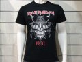 Нова мъжка тениска на музикалната група IRON MAIDEN - Senjutsu Samurai Eddie Graphic Navy, снимка 5