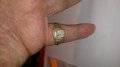 Стар пръстен уникат над стогодишен сачан -60051, снимка 3