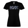 Дамска тениска AC DC 2 металска тениска, снимка 1 - Тениски - 35001900