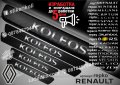 ПРАГОВЕ карбон RENAULT KOLEOS фолио стикери repko, снимка 1