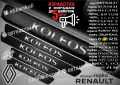 ПРАГОВЕ карбон RENAULT CLIO фолио стикери repcla, снимка 7