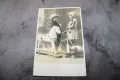 Стара пощенска картичка снимка деца с играчки, снимка 4