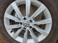 алуминиеви джанти 17 цола VAG /WV с нови зимни гуми 225/70 R17, снимка 1