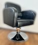 Фризьорски стол с маслен крик, измивна колона и бръснарски стол, снимка 1 - Фризьорски столове - 42115652