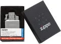 Запалка Zippo ветроустойчива + външно тяло хром + кожен калъф, снимка 2