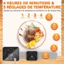 Затопляща плоча за храна Premium, Chauffe Électrique,Гаранция, снимка 5