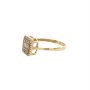 Златен дамски пръстен 1,95гр. размер:57 14кр. проба:585 модел:19944-5, снимка 2