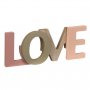 Дървена табела Любов, LOVE, 17x0.8x6.7cm, снимка 1 - Декорация за дома - 39341115
