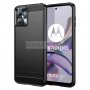 Motorola Moto G13 Противоударен Силиконов Гръб - Карбон, снимка 1 - Калъфи, кейсове - 40055328