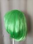  Неоново зелена перука с бретон , снимка 7