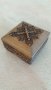 Дървена кутийка за бижу, снимка 1 - Антикварни и старинни предмети - 26597228